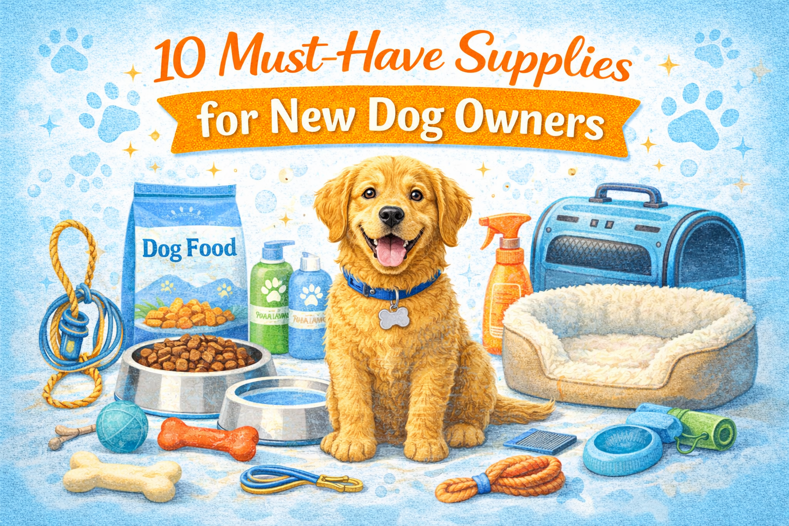 10 Must-Have Supplies for New Dog Owners 🐶