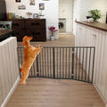 Wooden Pet Gate - Freestanding Folding