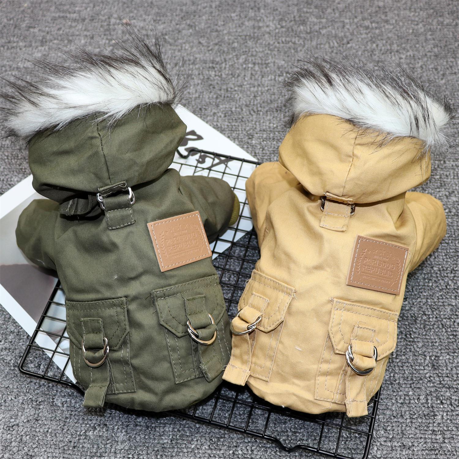 Padded Dog Parka - Padded Coat For Small Dogs