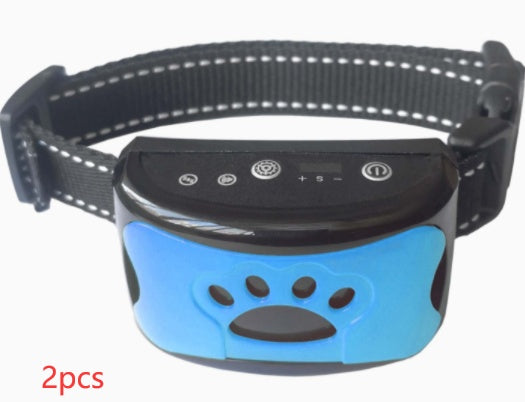Dog Bark Arresting Training Collar with Vibration Sound Remote Control