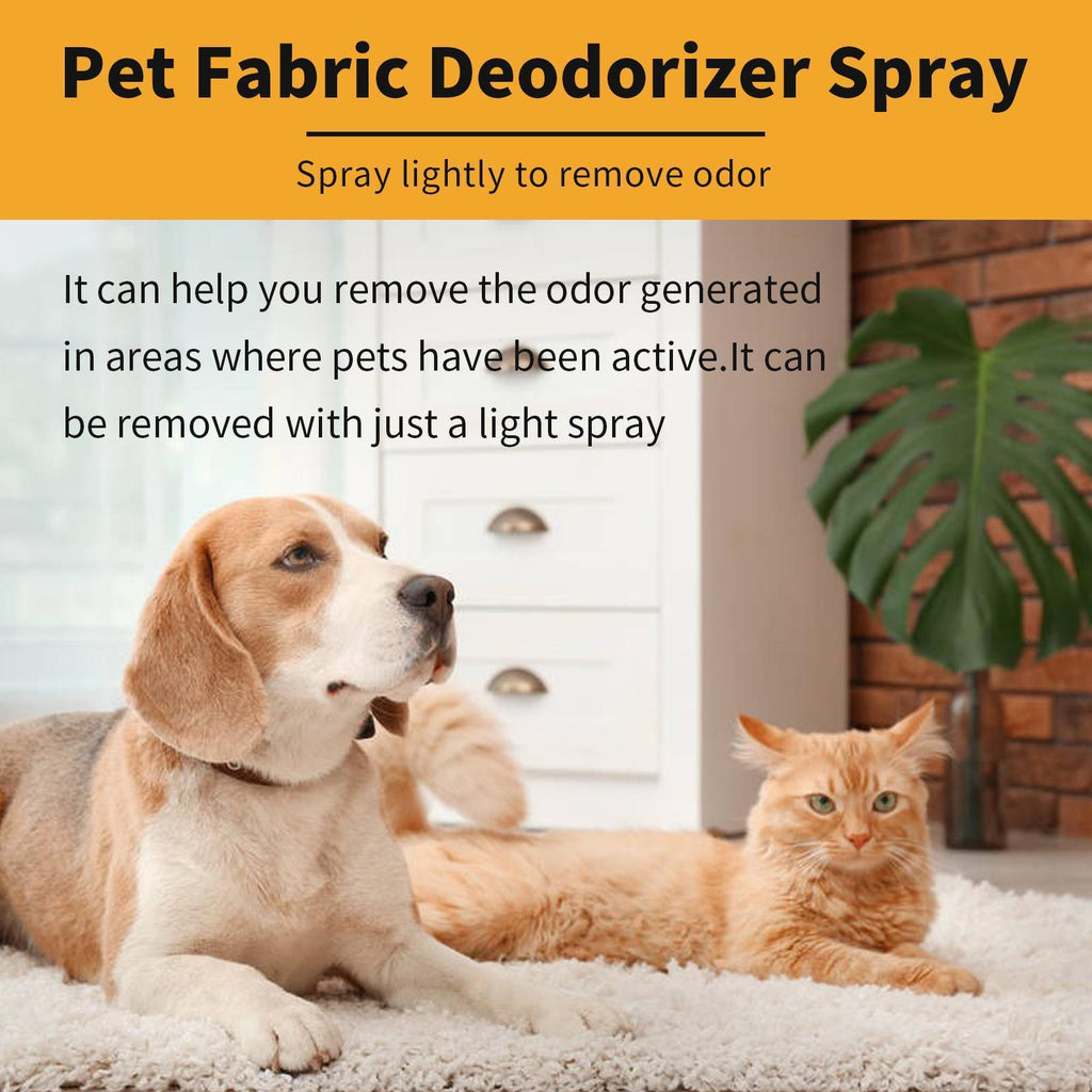 Pet Fabric Deodorizer Spray Air Clean Pet Oder Indoor Long-lasting Air Freshener Deodorizer