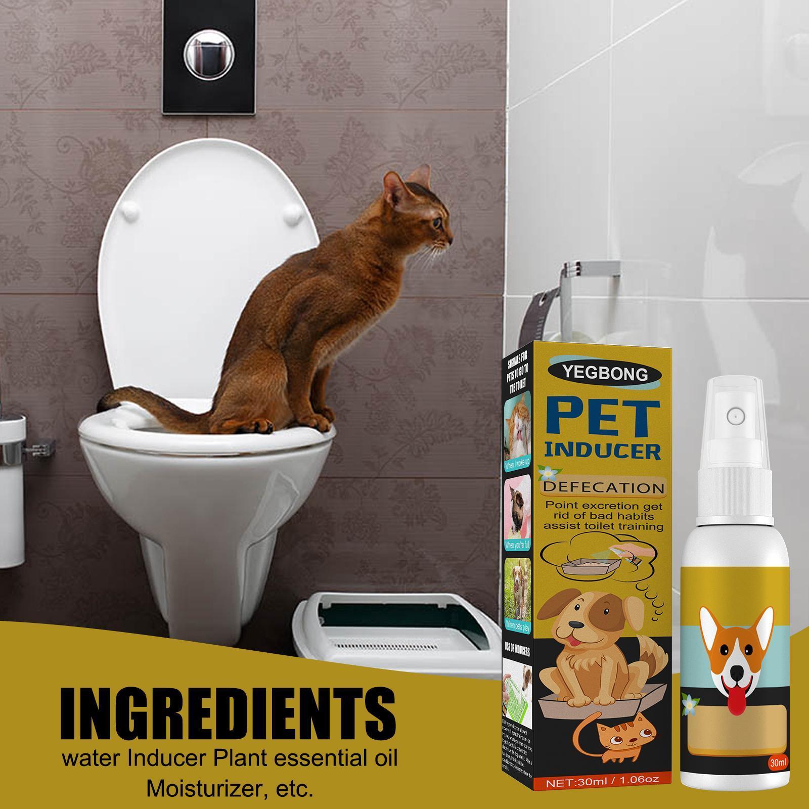 Yegebang Pet Defecation Positioning Spray Pet Feces Positioning Pet Cat And Dog Defecation Inducer