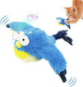 Interactive Chirping Flapping Bird Cat Toy