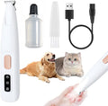 Low Noise Electric Pet Hair Trimmer with LED Light