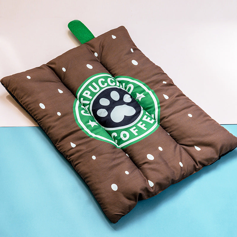 Pet Cooling Mat Bed Washable Oxford Fabric