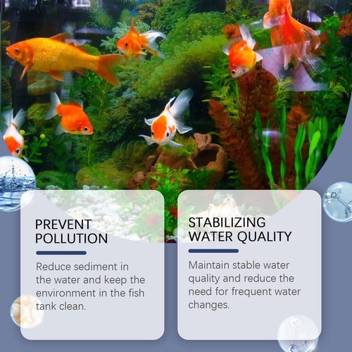 Aquarium Water Clarifies Household Fish Tank Decontamination Cleaner