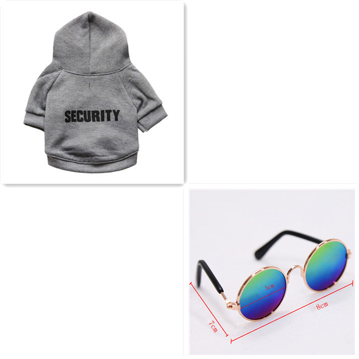 Fleece Cloth With Security Pet Sweater Pet Hoodie