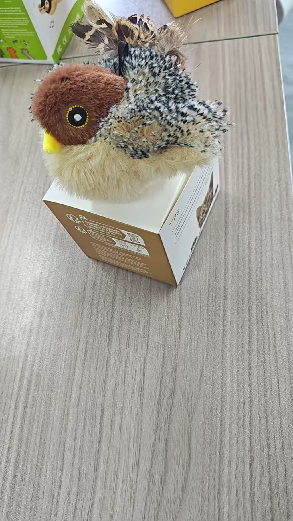 Trembling Sparrow Sound Cat Toy