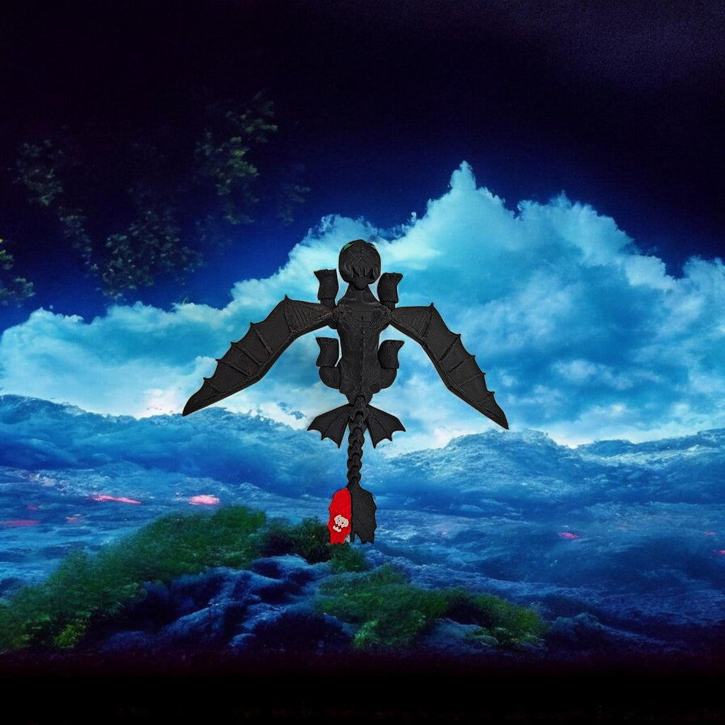 Toothless Dragon Cute Cool Design High Texture Exquisite Details Charming Appearance Dinosaur Fans Collectible Home Decorations