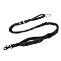 Adjustable Strong Bungee Dog Leash with Traffic Handle and Car Seatbelt Clip