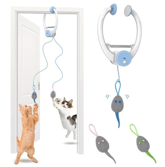 Electric Door Hanging Interactive Cat Toy