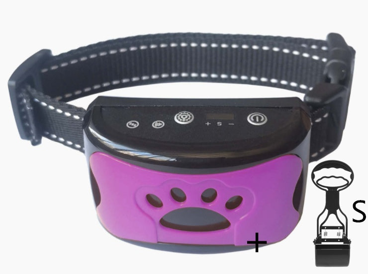 Dog Bark Arresting Training Collar with Vibration Sound Remote Control