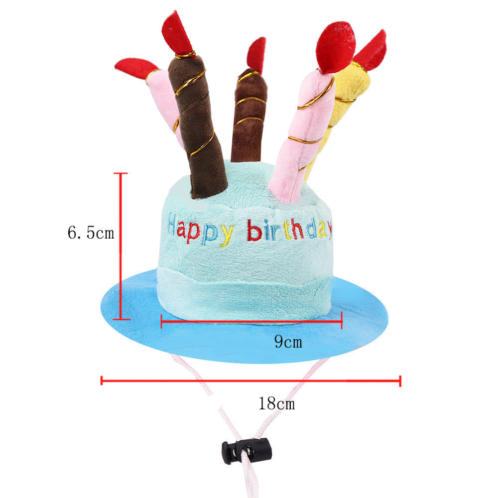 Lion Hair Mane - Cute Bunny Ears - Happy Birthday Hat - Blue Bear - Pet Cosplay Costumes