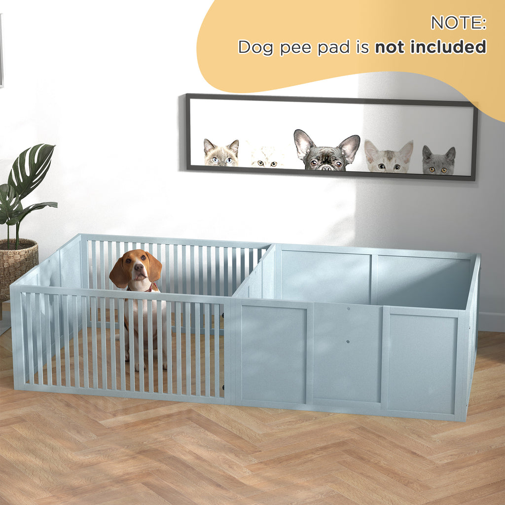 Dog Whelping Box Dog Crates For Mothers, Newborn Puppy Supplies And Essentials Built Comfortably