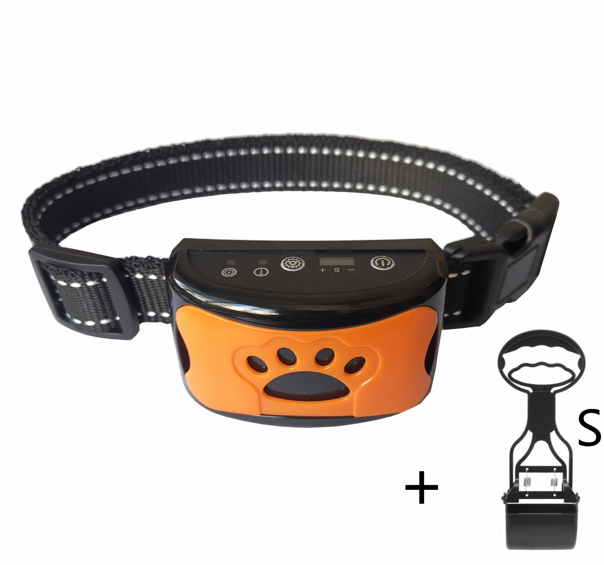 Dog Bark Arresting Training Collar with Vibration Sound Remote Control