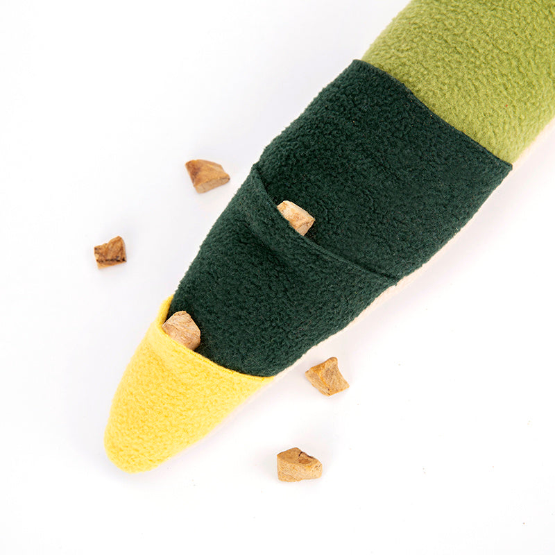 Snake Snuffle Toy For Dogs Pet Slow Feeder, Feeder Puzzle, Nose work Toys, Dog Enrichment Puzzle