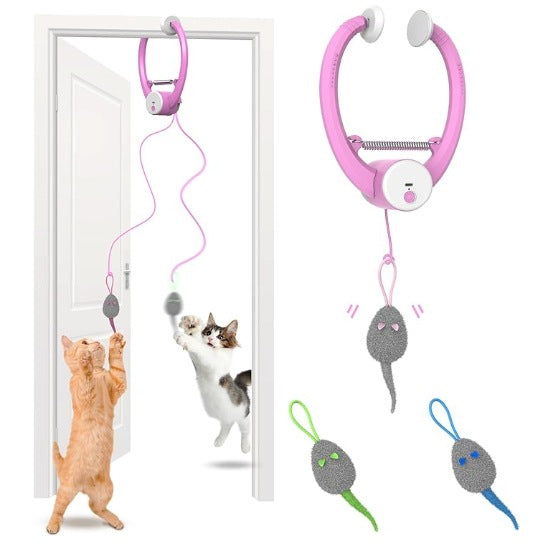 Electric Door Hanging Interactive Cat Toy
