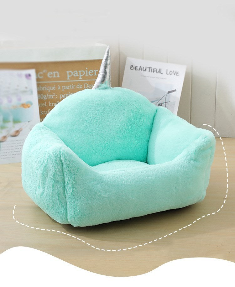 Multi-functional small and medium-sized dog bed dog mat