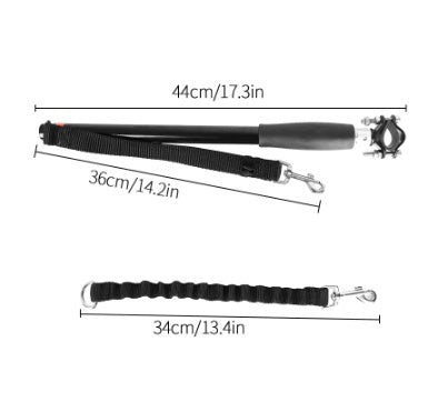 Hand-fress Leash Bicycle Walking Dog Leash Dog Chain