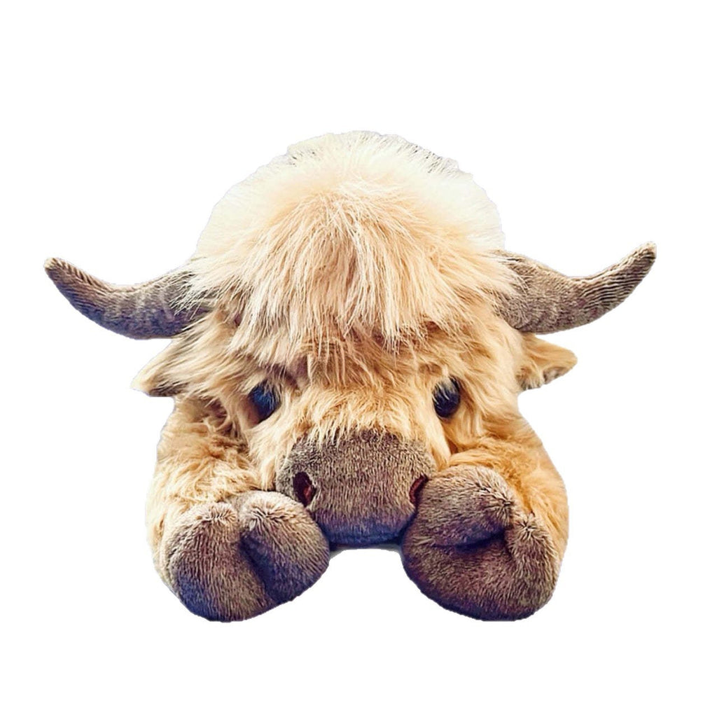 Creative Cartoon Highland Cow Plush Toy