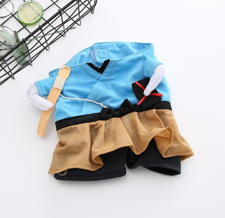 Funny Costume Uniform Suit Party Clothing For Cat Cosplay Clothes
