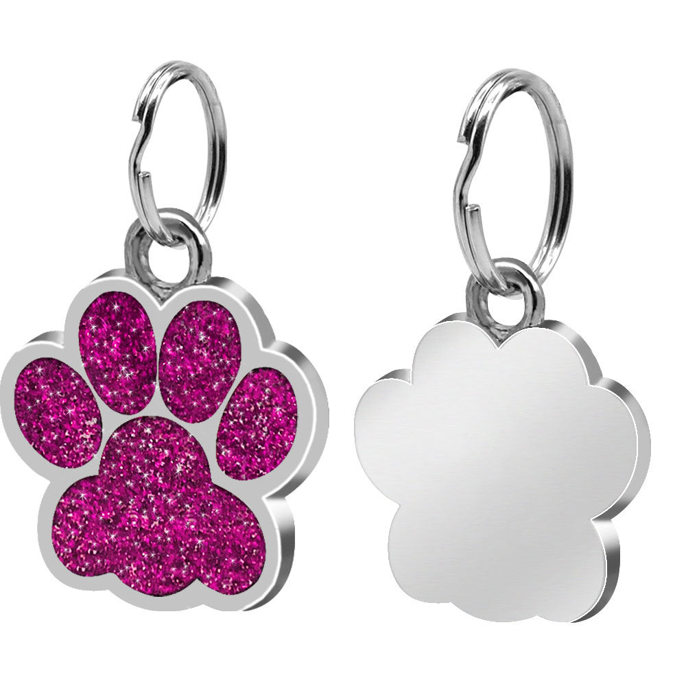 Pet Tag Footprint Dog
