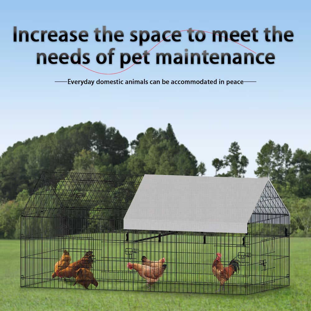 Pointed Wire Chicken Coop For Poultry Breeding