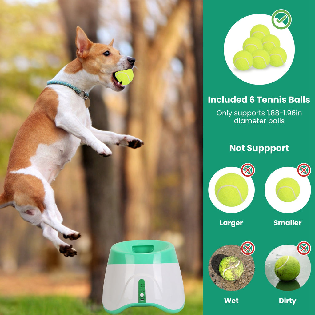 Automatic Dog Ball Launcher with Adjustable Distance (only ships inside USA)