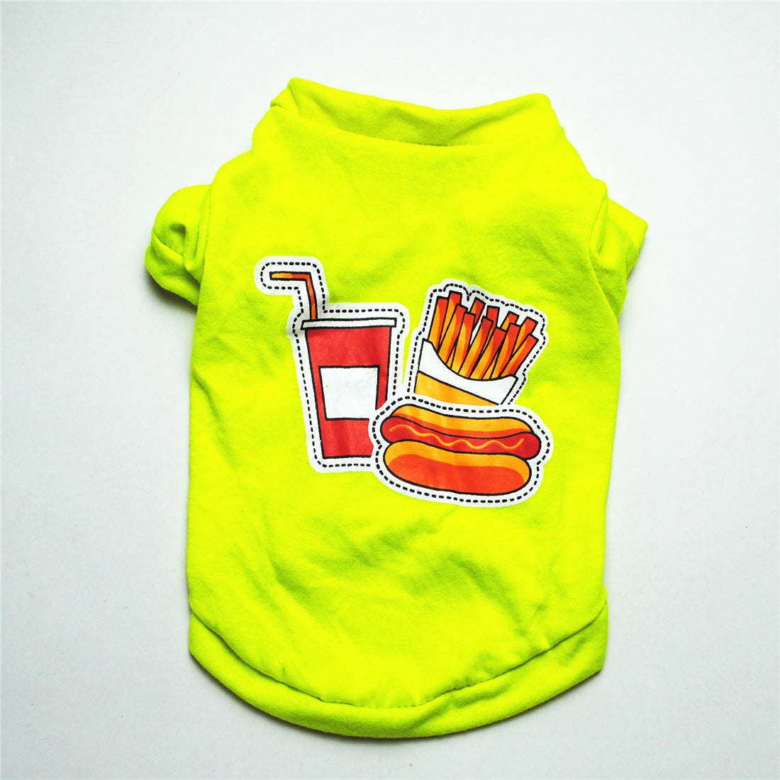 Breathable cotton vest for dogs