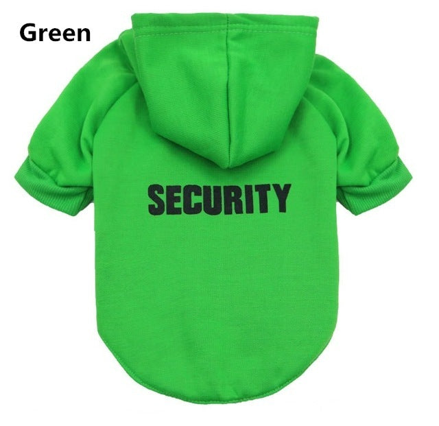 Fleece Cloth With Security Pet Sweater Pet Hoodie