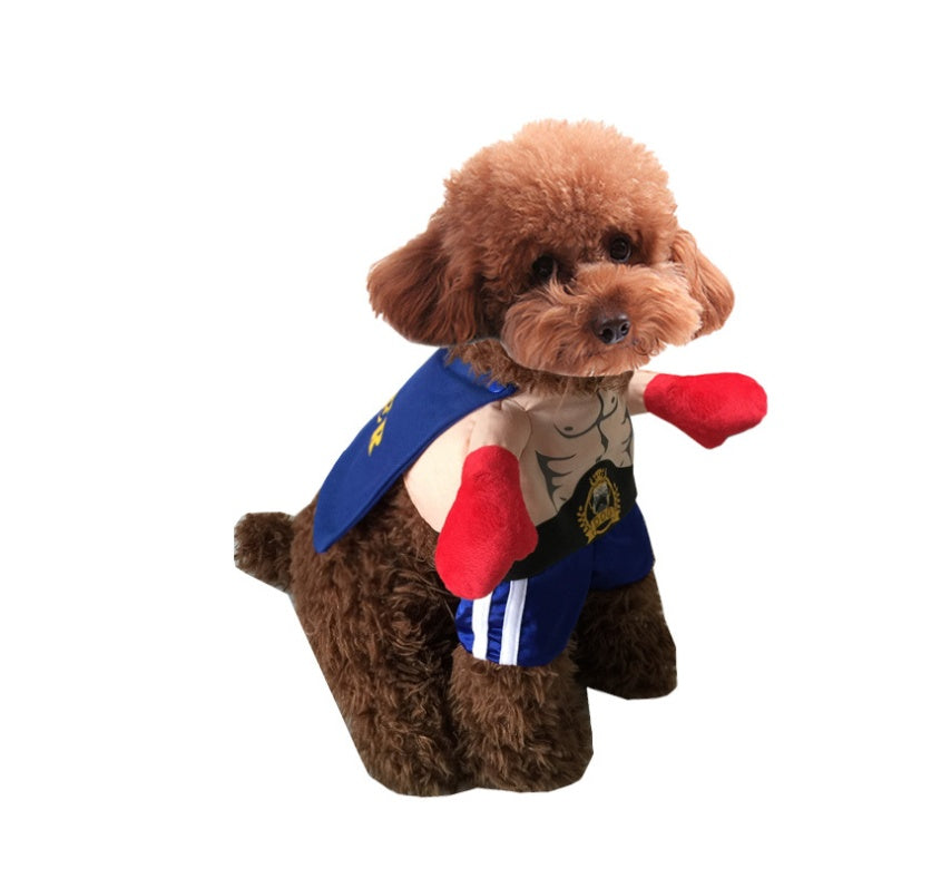 Boxer Cat Costume Pet Costume