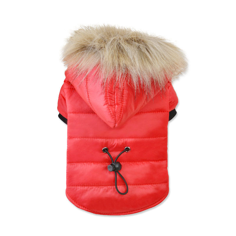 Pet Winter Jacket Dog Winter Coat with Hat