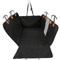 Dog Car Back Seat Cover With Zipper Mesh Window Storage Bags Waterproof