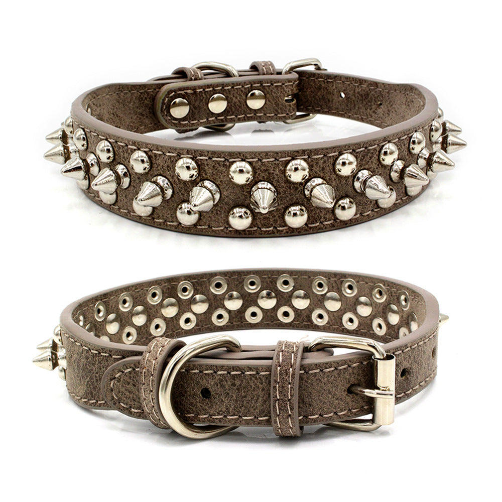 Rivet Dog Collar