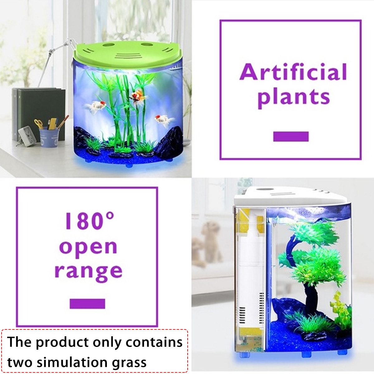 Ecological Acrylic Fish Tank