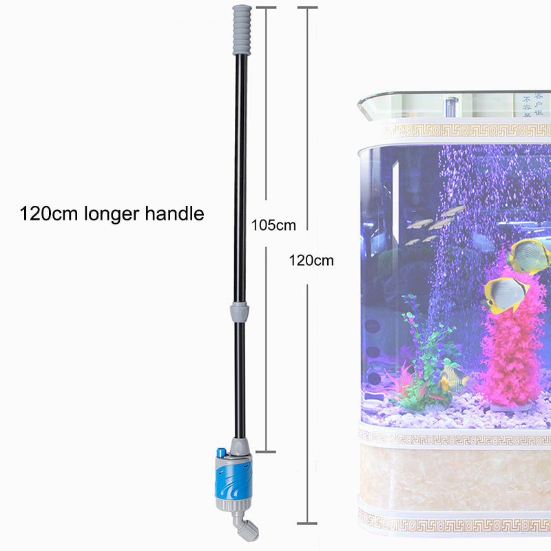 Electric Water Replenishment Suction Toilet Fish Pond Cleaning Tool