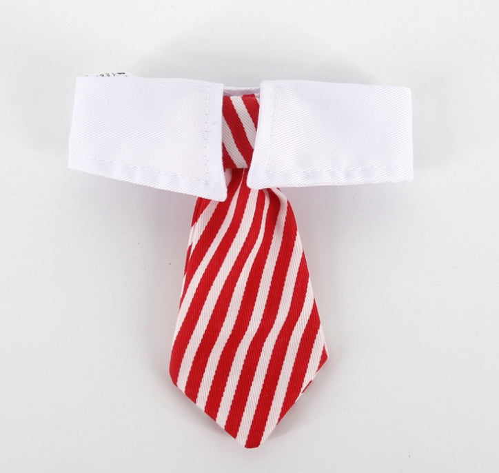 Pet bow tie tie child baby tie cartoon print small tie spot