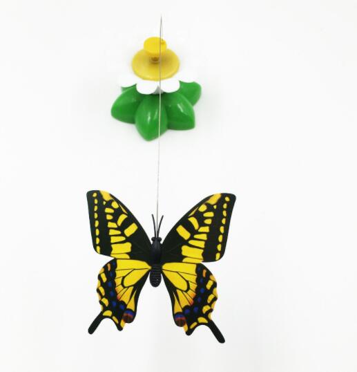 Electric Rotating Flower Cat Toy
