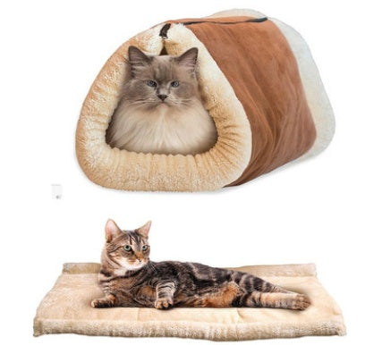Cat Tunnel sleeping Bag Kennel litter Pets Nest Pet Supplies Pet Products