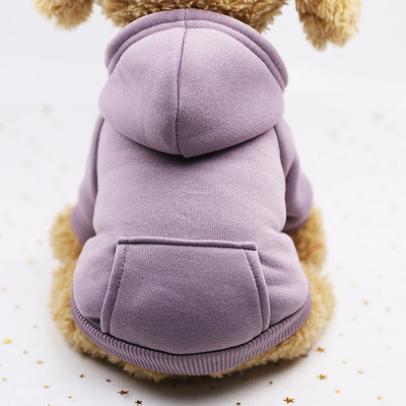Pet Clothes Pet Hoodie With Hat Pet Warm Winter Coat