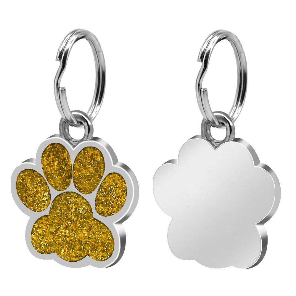 Pet Tag Footprint Dog