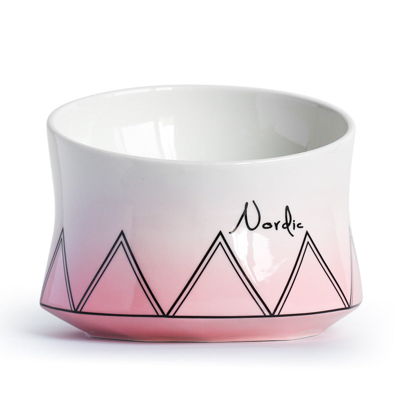 Pet Bowl Cats and Dog Food Pot Pet Fedding Bowl