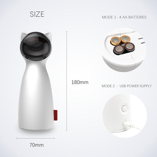 Cat LED Smart Automatic Laser Toy