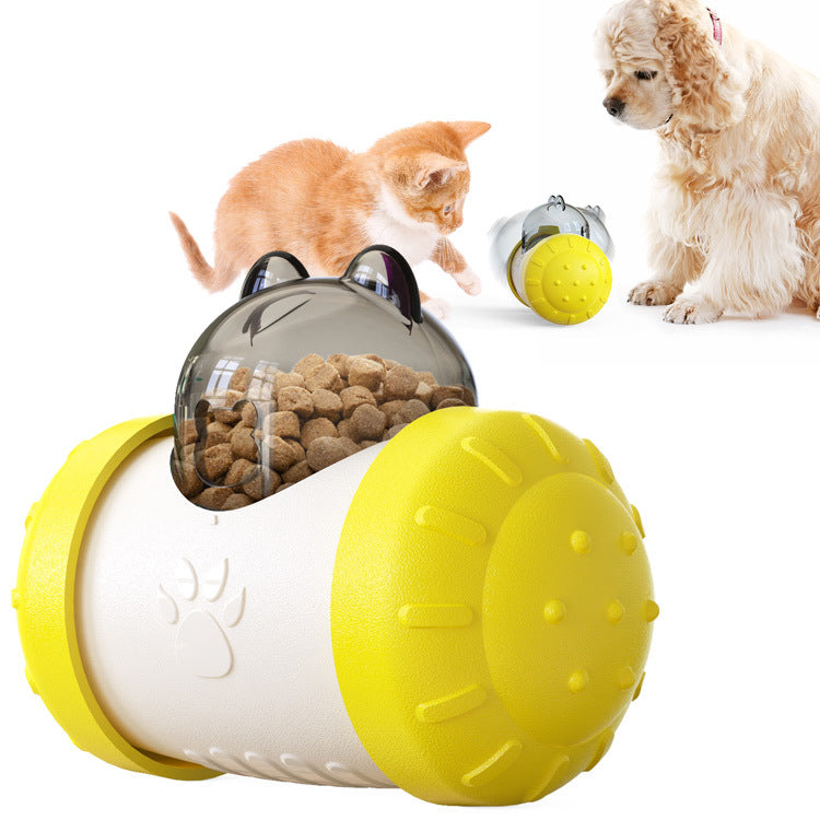 Interactive Treat Leaking Wheel Toy
