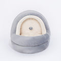 Semi-closed Cat Cave Bed