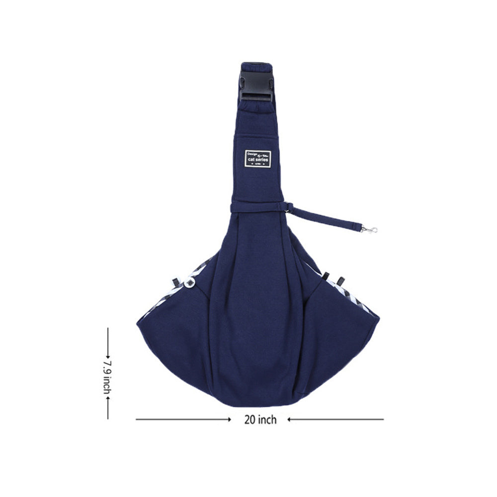 Pet Puppy Carrier Bag Cats Outdoor Travel Dog Subway Bus Shoulder Crossbody Bag Cotton Comfort Single Sling Handbag Tote Pouch Pet Carrier For Travel - Comfortable Single Shoulder Dog And Cat Bag