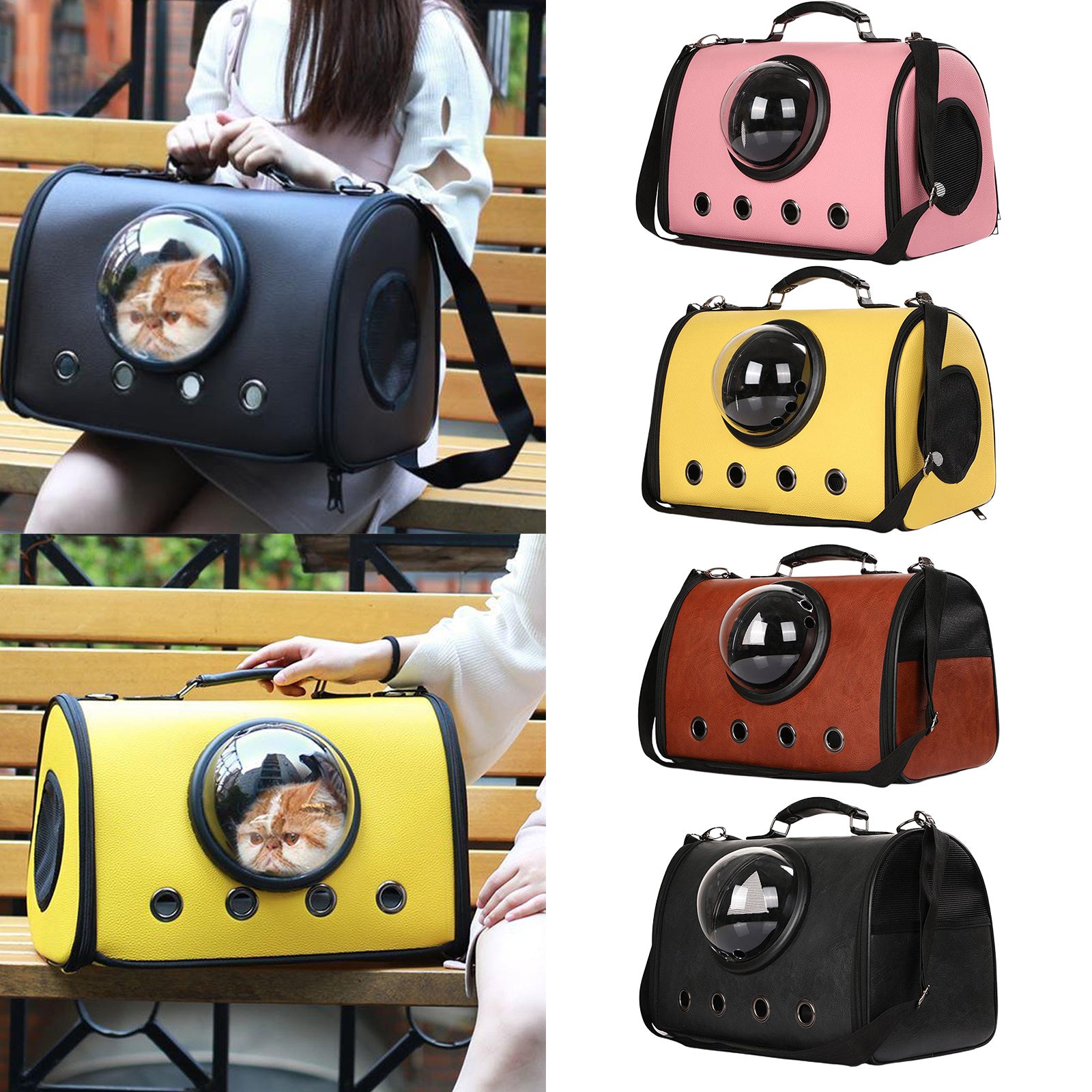 Pet carrier for small dogs, cats puppies