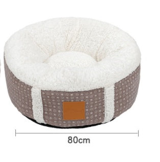 Super Soft Warm Pet Bed - Lamb Wool Kennel