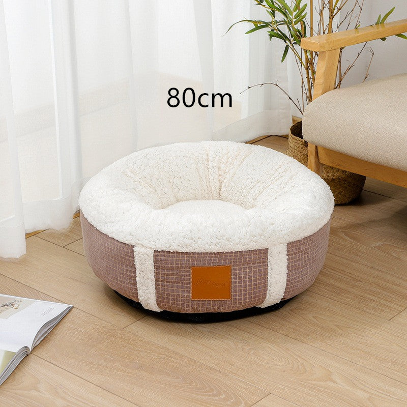 Super Soft Warm Pet Bed - Lamb Wool Kennel