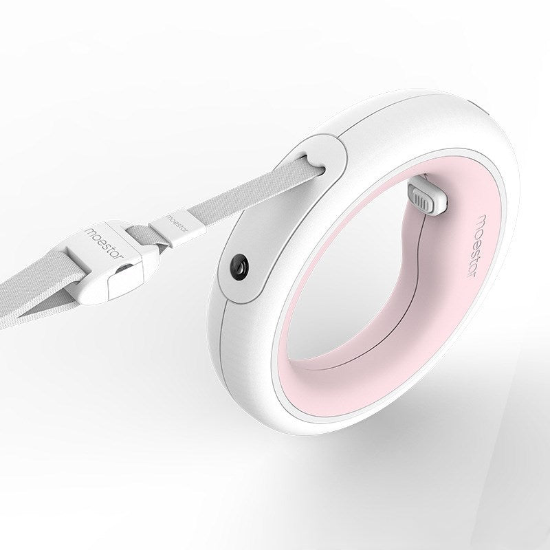 Cute King Star Retractable Pet Leash Dog Leash Dog Chain Leash Collar